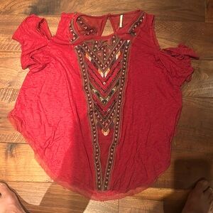 Women’s Free people short sleeve shirt